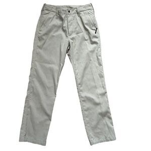 Vintage Montbell Mens Beige Lightweight Hiking Outdoors Pants Trousers XS